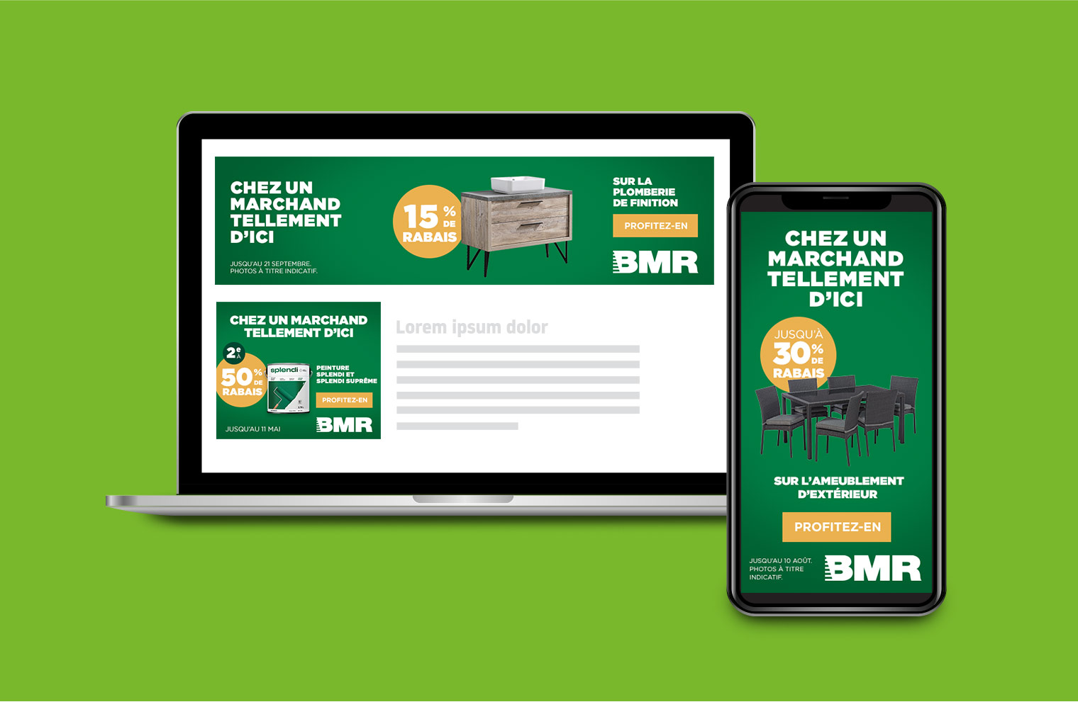 publicité HTML5